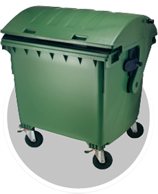 Container - 4 roues